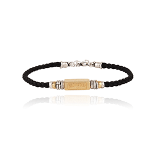 Autros Liso - Pulsera Sailor Cord para hombre - Vilebrequin x Gas Bijoux, Oro front Autros Liso - Pulsera Sailor Cord para hombre - Vilebrequin x Gas Bijoux, Oro front