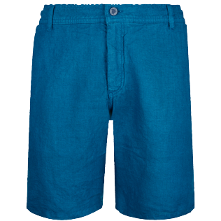 Men Others Solid - Men Linen Bermuda Shorts, Goa front Men Others Solid - Men Linen Bermuda Shorts, Goa front