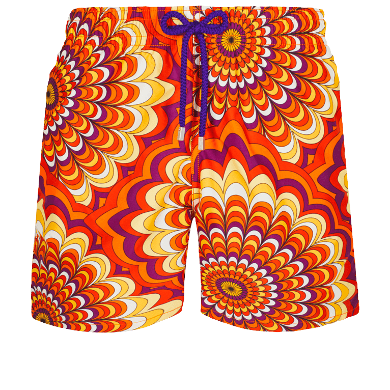 Vilebrequin Swimwear 1975 Rosaces In Orange | ModeSens