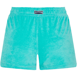 Femme AUTRES Uni - Shorty en Eponge Femme Uni, Vert veronese back Femme AUTRES Uni - Shorty en Eponge Femme Uni, Vert veronese back