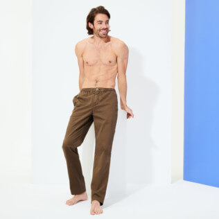 Men Others Solid - Men Jogging Gabardine Pants, Chocolate supp1 Men Others Solid - Men Jogging Gabardine Pants, Chocolate supp1