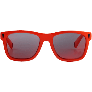 Autros Liso - Gafas de sol de color liso unisex, Neon orange frontworn Autros Liso - Gafas de sol de color liso unisex, Neon orange frontworn
