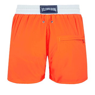 Men Ultra-light classique Solid - Men Swim Trunks Ultra-Light and Packable Solid Bicolore Fluo, Neon orange back Men Ultra-light classique Solid - Men Swim Trunks Ultra-Light and Packable Solid Bicolore Fluo, Neon orange back
