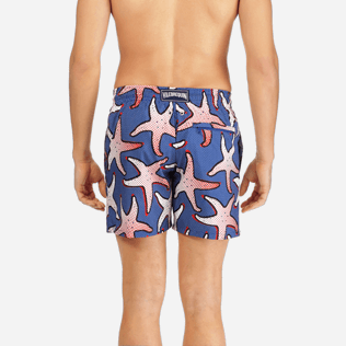 Men Classic / Moorea Printed - Men Lightweight and Packable Swimtrunks Starfish Art, Neptune blue supp2 Men Classic / Moorea Printed - Men Lightweight and Packable Swimtrunks Starfish Art, Neptune blue supp2