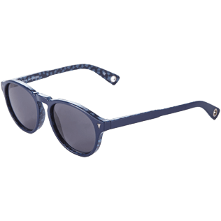 Lunettes Imprimé - Lunettes de soleil acétate, verres Zeiss Tortues, Bleu marine supp2 Lunettes Imprimé - Lunettes de soleil acétate, verres Zeiss Tortues, Bleu marine supp2