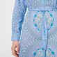 女款 Others 印制 - 女士 Mandala 纯棉衬衫连衣裙, Lagoon 细节视图1
