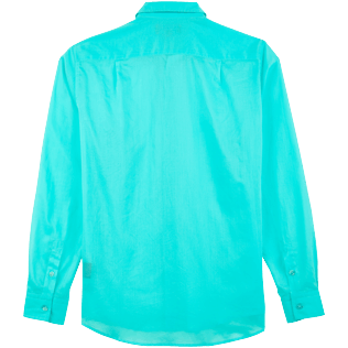 Others Solid - Unisex cotton voile Shirt Solid, Lagoon back Others Solid - Unisex cotton voile Shirt Solid, Lagoon back