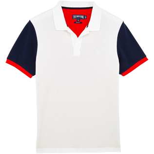 Men Others Solid - Men Cotton Pique Polo shirt Multicolor, Navy front Men Others Solid - Men Cotton Pique Polo shirt Multicolor, Navy front
