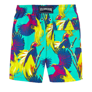 Jungen Andere Bedruckt - Birds of Paradise Bademode für Jungen, Veronesengrün back Jungen Andere Bedruckt - Birds of Paradise Bademode für Jungen, Veronesengrün back