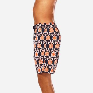 Hombre Clásico largon Estampado - Bañador de corte largo con estampado Primitive Turtles, Azul marino supp3 Hombre Clásico largon Estampado - Bañador de corte largo con estampado Primitive Turtles, Azul marino supp3
