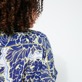 Femme AUTRES Imprimé - Robe longue en viscose femme Hidden Fishes- Vilebrequin x Poupette St Barth, Purple blue vue de détail 2