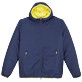 Others Printed - Men 4-in-1 Jacket Micro Ronde des Tortues, Navy front view