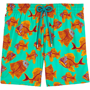 Hombre Clásico stretch Estampado - Bañador Superflex con estampado Prehistoric Fish, Veronese green front Hombre Clásico stretch Estampado - Bañador Superflex con estampado Prehistoric Fish, Veronese green front