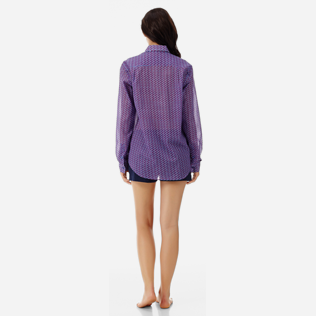 Autros Estampado - Camisa de algodón con estampado Marbella unisex, Grosella supp4 Autros Estampado - Camisa de algodón con estampado Marbella unisex, Grosella supp4