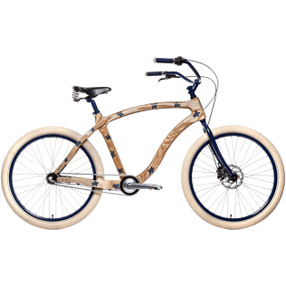 Autros Estampado - Colaboración Vilebrequin x Materia Bikes de edición limitada y numerada, Arena vista frontal