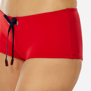 Damen Shorty Uni - Neopren Shortie-Bikinihose für Damen, Red polish supp1 Damen Shorty Uni - Neopren Shortie-Bikinihose für Damen, Red polish supp1