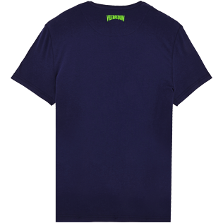 Men Others Printed - Men Cotton T-Shirt de Père en Fils, Navy back Men Others Printed - Men Cotton T-Shirt de Père en Fils, Navy back