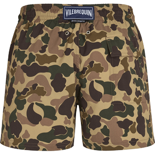 Men Others Printed - Men Stretch Swim Trunks Large Camo - Vilebrequin x Palm Angels, Army back view