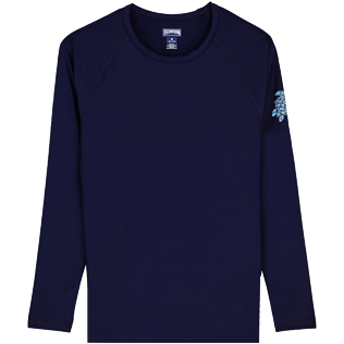 Autros Estampado - Camiseta térmica estampada unisex, Azul marino front Autros Estampado - Camiseta térmica estampada unisex, Azul marino front