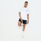 Hombre Autros Estampado - Camiseta con estampado Turtles para hombre de Vilebrequin x BAPE® BLACK, Blanco detalles vista 1