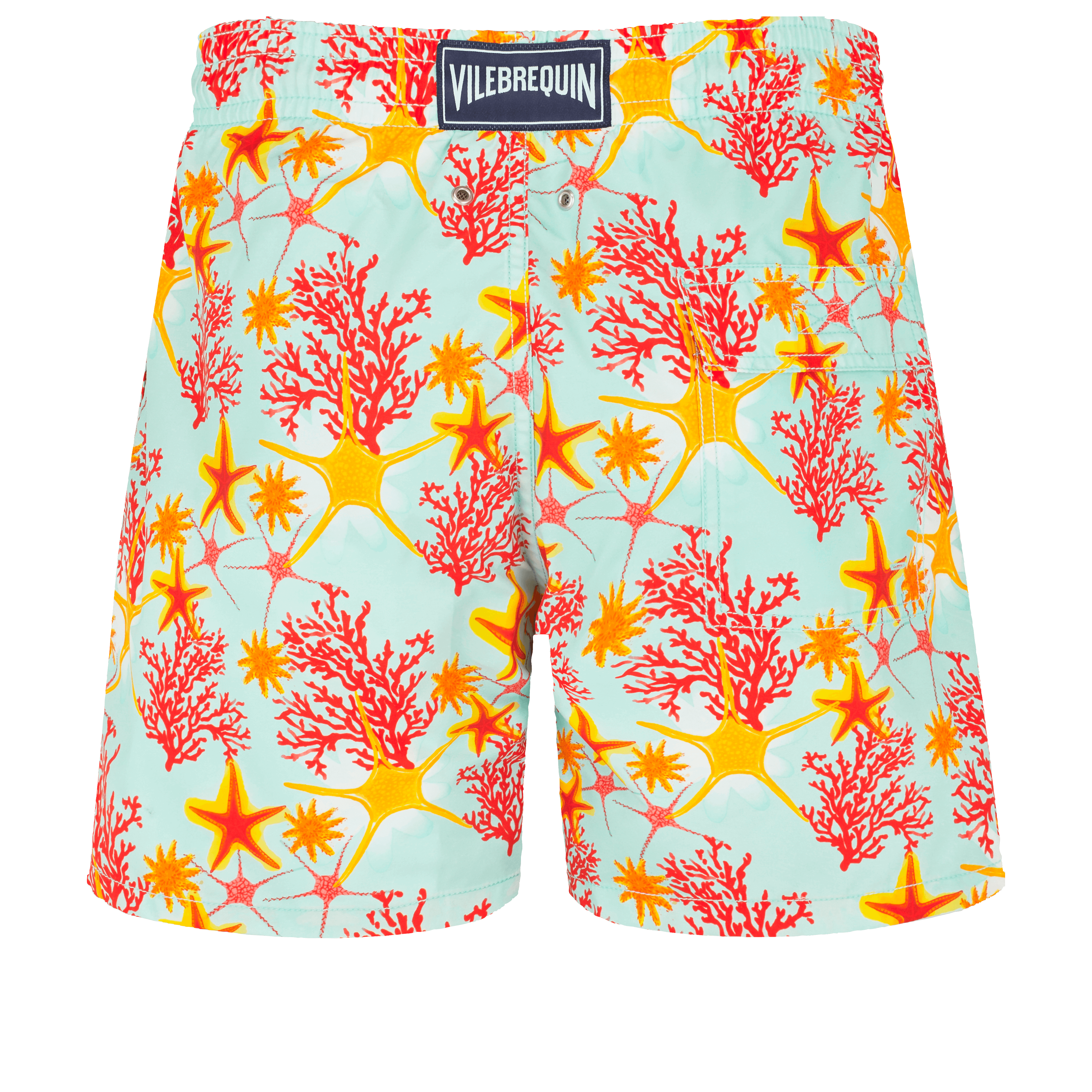 Men Swim Shorts Starlettes Coraux Vilebrequin Men Swimwear