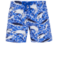 Boys Others Printed - Boys Swim Trunks Stretch 2009 Les Requins , Sea blue front view