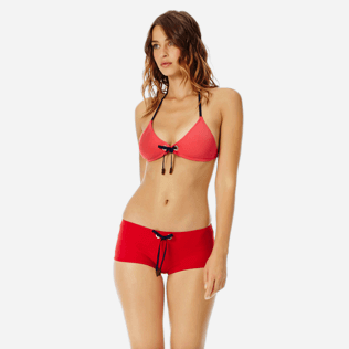 Damen Triangel Uni - Neopren Triangel-Bikinioberteil für Damen, Hibiskus frontworn Damen Triangel Uni - Neopren Triangel-Bikinioberteil für Damen, Hibiskus frontworn