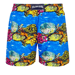 Men Classic Printed - Men Swim Trunks Vilebrequin x Hunt Slonem, Atoll back Men Classic Printed - Men Swim Trunks Vilebrequin x Hunt Slonem, Atoll back