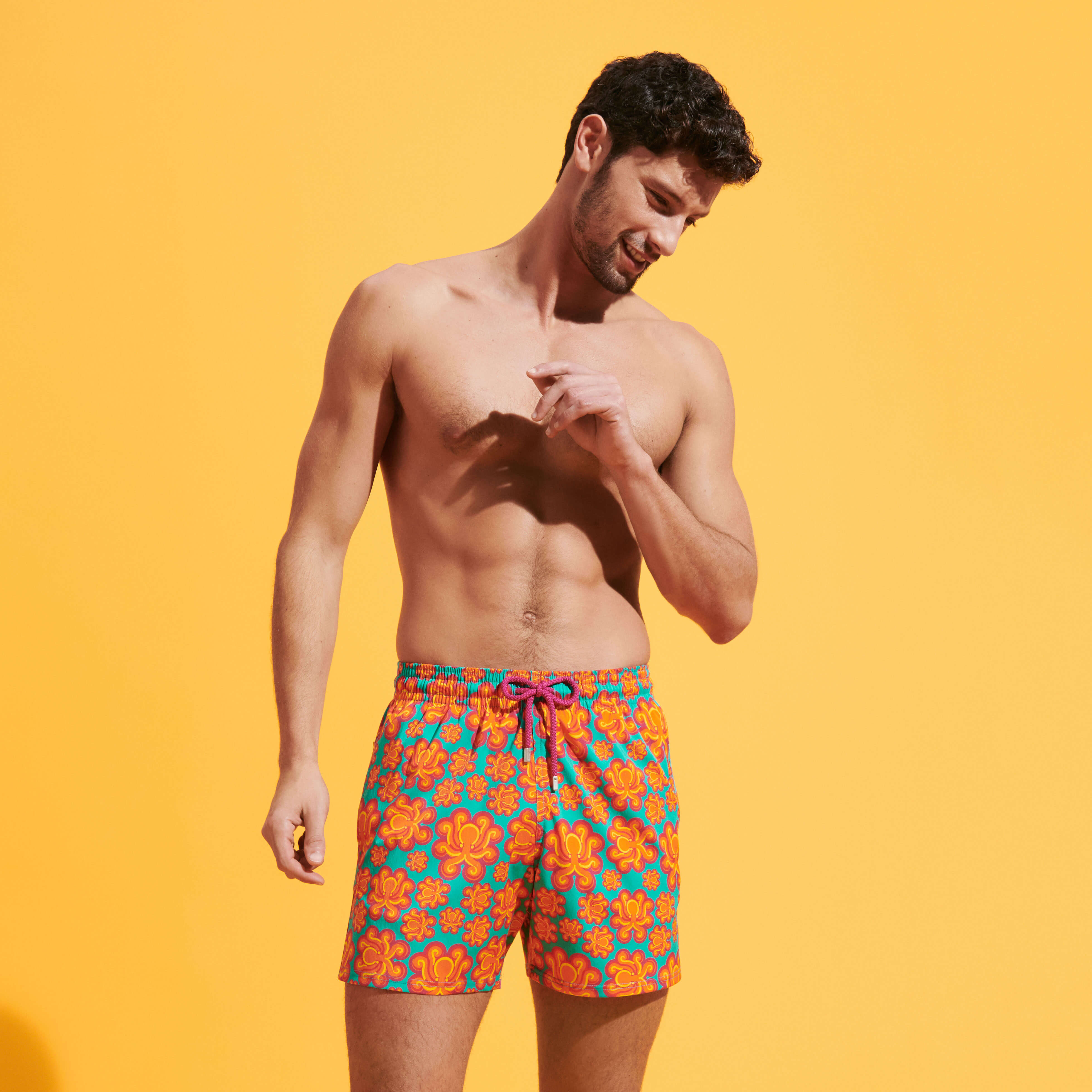 mens neon board shorts