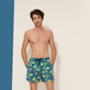 Men Classic Printed - Men Swim Trunks Multicolore Parrots, Goa frontworn Men Classic Printed - Men Swim Trunks Multicolore Parrots, Goa frontworn