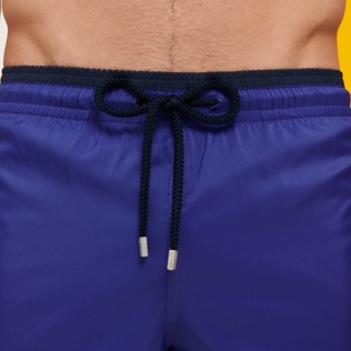 Hombre Clásico ultra ligero Liso - Bañador bicolor para hombre, Purple blue detalles vista 1