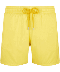 男款 Ultra-light classique 纯色 - 男士纯色超轻便携式泳裤, Mimosa 正面图