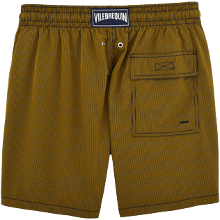 Hombre Corte Clásico Gráfico - Bañador con estampado Micro Rayures Graphic, Curcuma back Hombre Corte Clásico Gráfico - Bañador con estampado Micro Rayures Graphic, Curcuma back