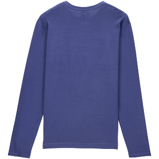 Uomo Altri Unita - T-shirt uomo in cotone a maniche lunghe, Prussian blue back Uomo Altri Unita - T-shirt uomo in cotone a maniche lunghe, Prussian blue back
