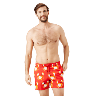 Men Stretch classic Printed - Men Swimwear Stretch St Valentin 2020, Medicis red frontworn Men Stretch classic Printed - Men Swimwear Stretch St Valentin 2020, Medicis red frontworn