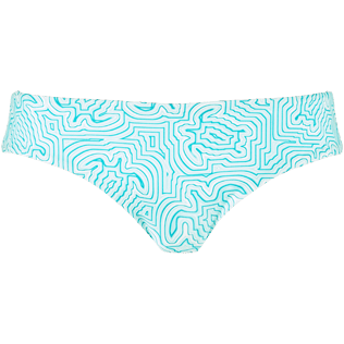Mujer Bottoms Estampado - Braguitas de bikini con estampado Hypnotic Turtles para mujer, Laguna front Mujer Bottoms Estampado - Braguitas de bikini con estampado Hypnotic Turtles para mujer, Laguna front
