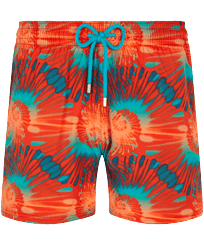 Men Others Printed - Men Stretch Swimwear Nautilius Tie & Dye, Poppy red front view