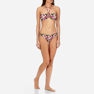 Femme Bas Imprimé - Bas de Maillot de bain Echancré Femme Mini Paradise 3D, Nude frontworn Femme Bas Imprimé - Bas de Maillot de bain Echancré Femme Mini Paradise 3D, Nude frontworn
