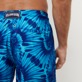 Men Short classic Printed - Men Swim Trunks Long Ultra-light and packable Nautilius Tie & Dye, Azure details view 2