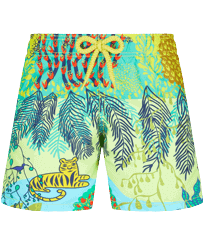 Boys Others Printed - Boys Swim Trunks Jungle Rousseau, Ginger front view