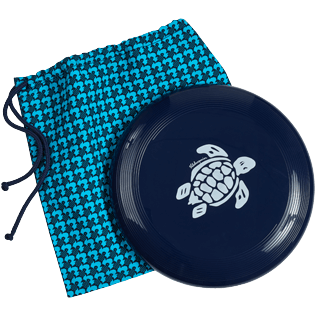 Others Printed - Flying Disk, Navy front Others Printed - Flying Disk, Navy front