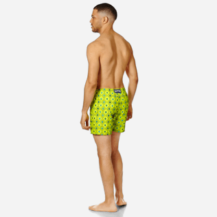 Hombre Bordados Bordado - Bañador con bordado Squad Turtles para hombre - Edición Limitada, Chartreuse backworn Hombre Bordados Bordado - Bañador con bordado Squad Turtles para hombre - Edición Limitada, Chartreuse backworn