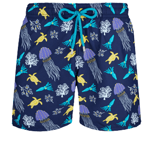 Hombre Clásico Estampado - Bañador con estampado Rocket Medusa para hombre, Zafiro front Hombre Clásico Estampado - Bañador con estampado Rocket Medusa para hombre, Zafiro front