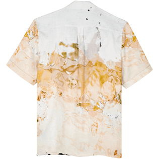 Men Others Printed - Men Bowling Shirt Linen Distortive water - Vilebrequin x Highsnobiety, Wild stone back Men Others Printed - Men Bowling Shirt Linen Distortive water - Vilebrequin x Highsnobiety, Wild stone back