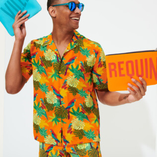 Others Printed - Zipped Beach Pouch Solid, Apricot supp1 Others Printed - Zipped Beach Pouch Solid, Apricot supp1