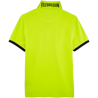 Men Polos Solid - Cotton pique polo, Lemongrass back Men Polos Solid - Cotton pique polo, Lemongrass back