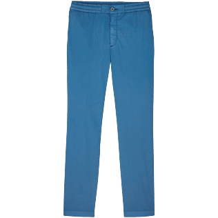 男款 Others 纯色 - Men Jogging Gabardine Pants, Ming blue front 男款 Others 纯色 - Men Jogging Gabardine Pants, Ming blue front