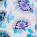 Flash Flowers Badeanzug mit Rundhalsausschnitt für Damen, Purple blue 