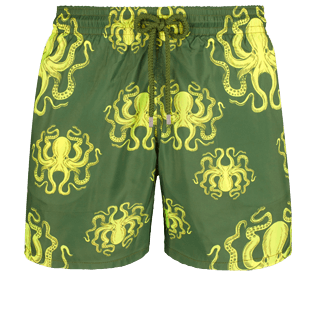 Herren Klassische dünne Stoffe Bedruckt - Men Swimwear Ultra-light and packable Poulpes, Sycamore front Herren Klassische dünne Stoffe Bedruckt - Men Swimwear Ultra-light and packable Poulpes, Sycamore front