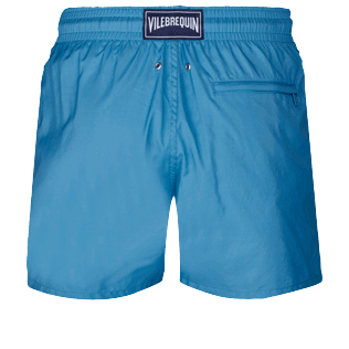 Herren Klassische dünne Stoffe Uni - Ultraleichte und verstaubare Solid Badeshorts für Herren, Star anise back Herren Klassische dünne Stoffe Uni - Ultraleichte und verstaubare Solid Badeshorts für Herren, Star anise back